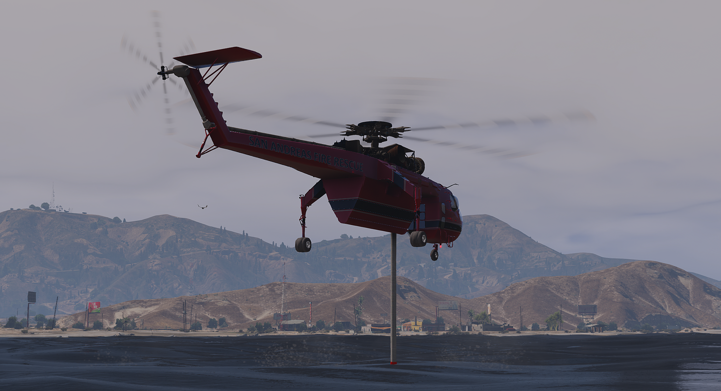 WILDFIRE S-64 SKYCRANE