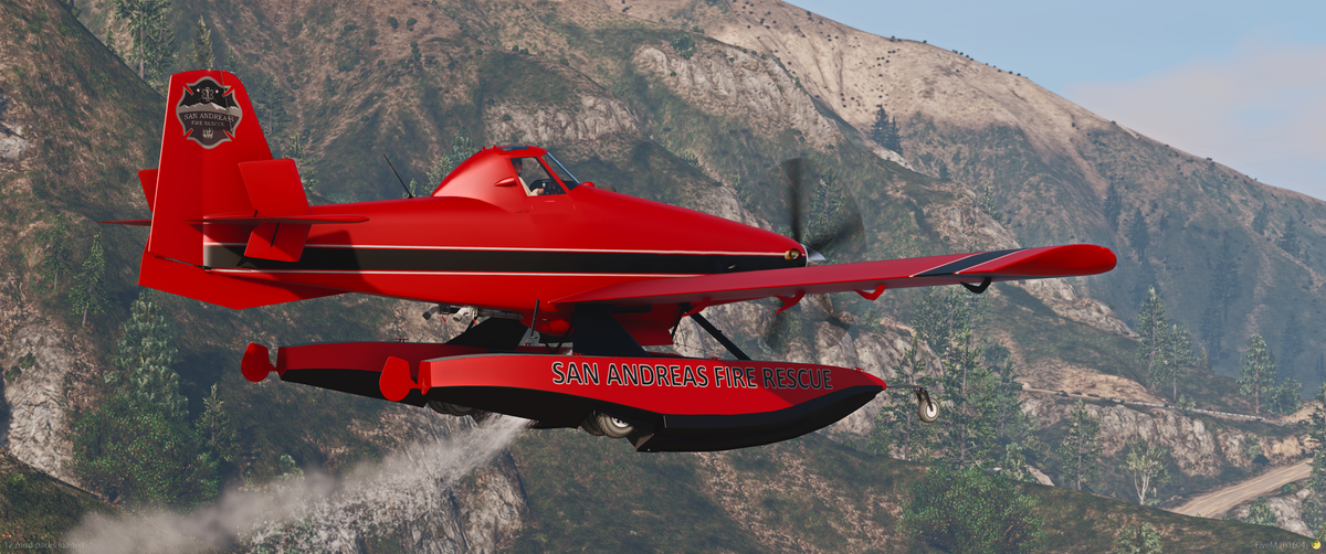 FIREFIGHTING AIR TRACTOR – Chief Bloodshot Modifications