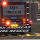 MARAUDER FORCE REAR MOUNT LADDER TRUCK