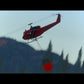 WILDFIRE BUCKET HELICOPTER